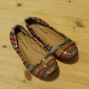 Cute lucky brand flats